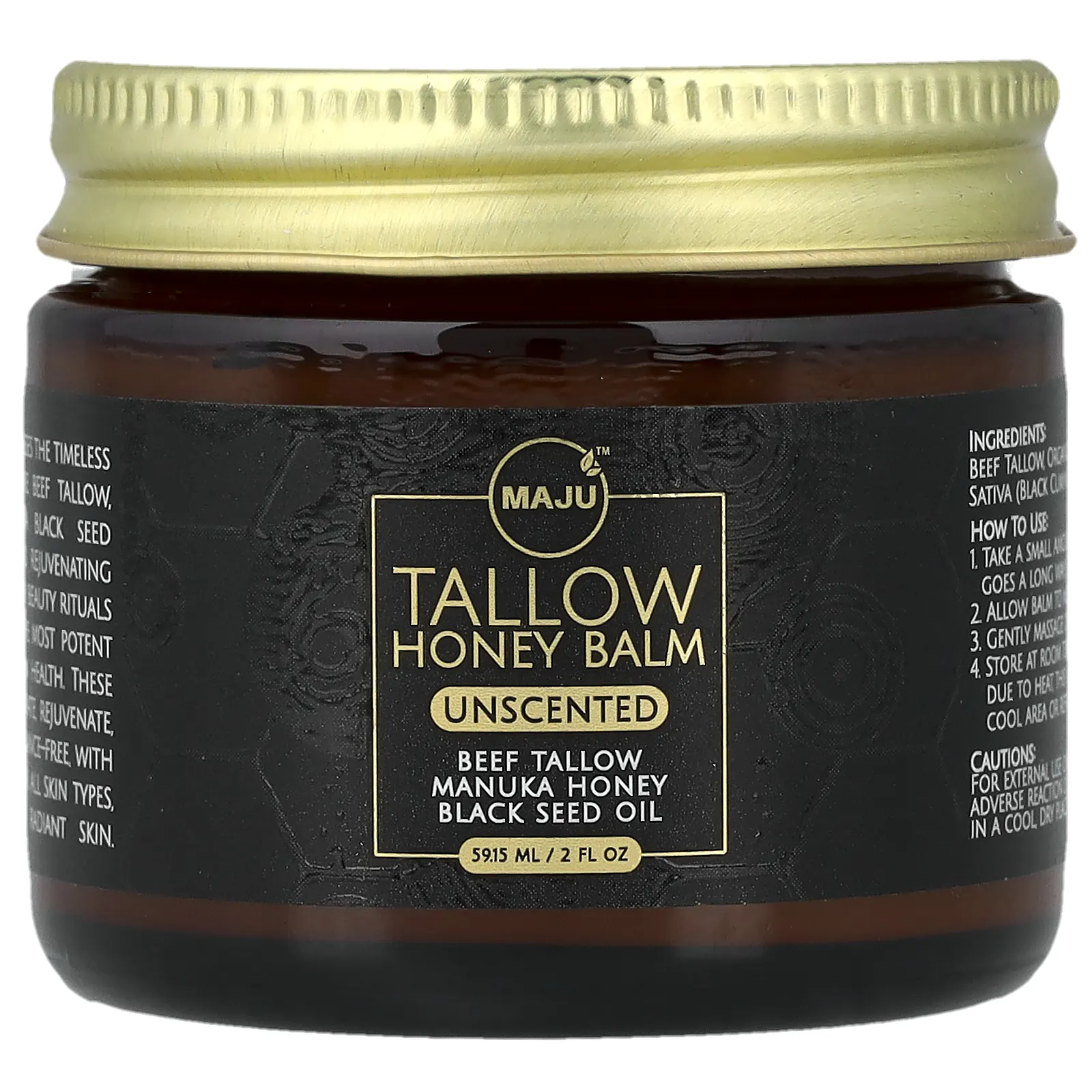 Maju Superfoods, бальзам с медом, без запаха, 59,15 мл (2 жидк. унции)