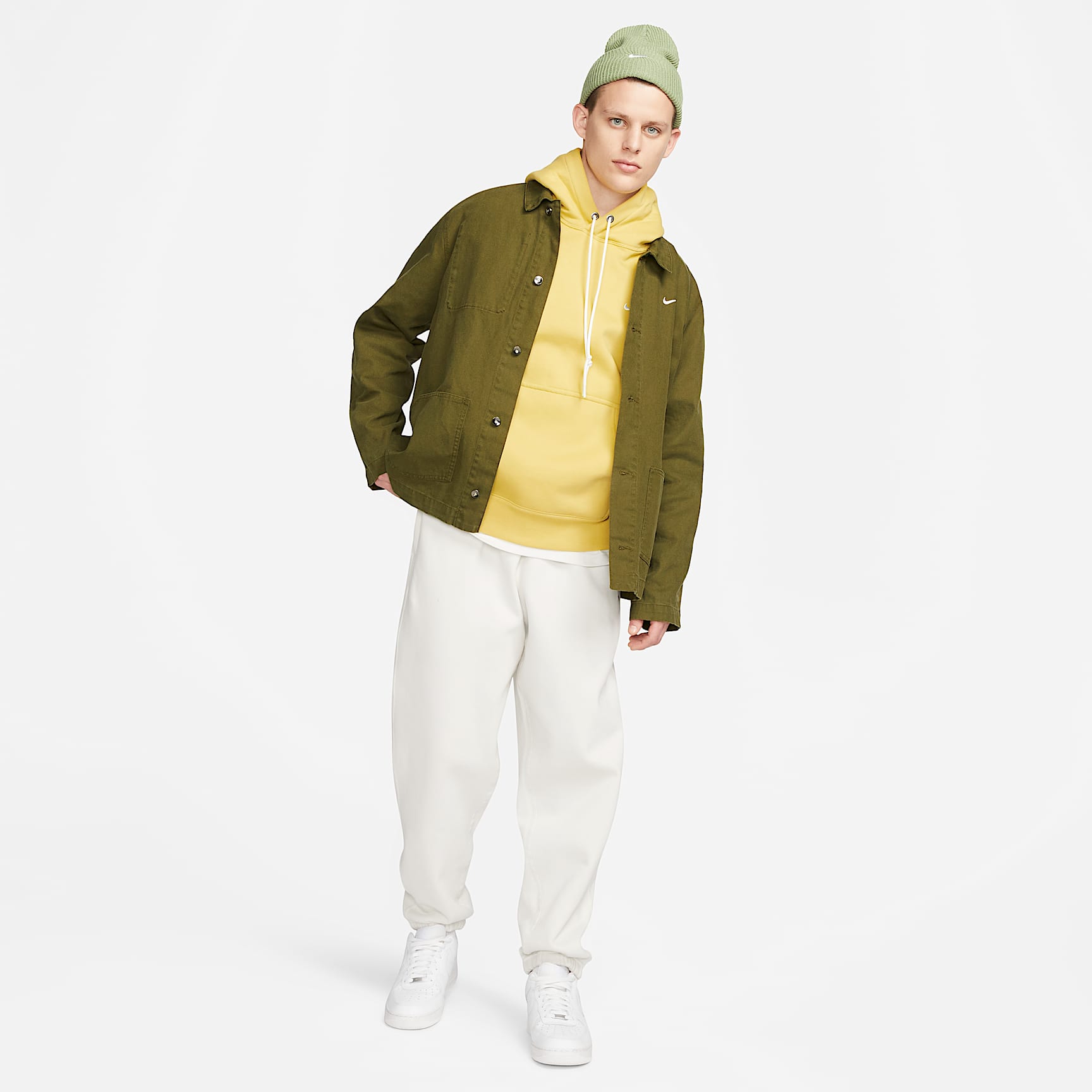 Nike Solo Swoosh Men's Fleece Pullover Hoodie