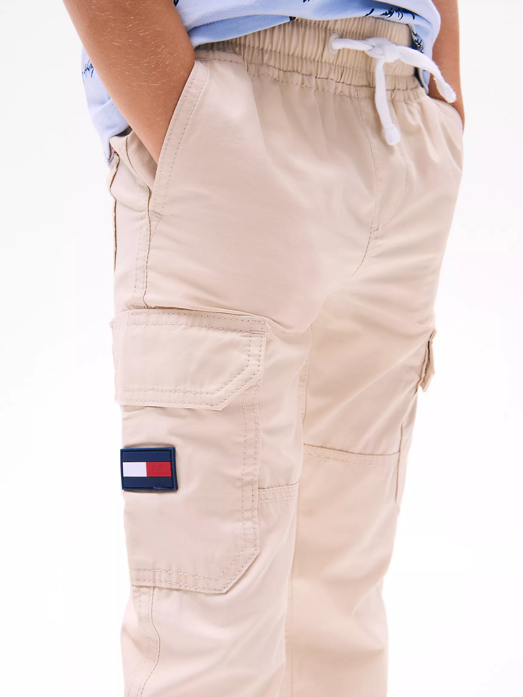 Брюки для мальчика Tommy Hilfiger, Детские эластичные джоггеры-карго