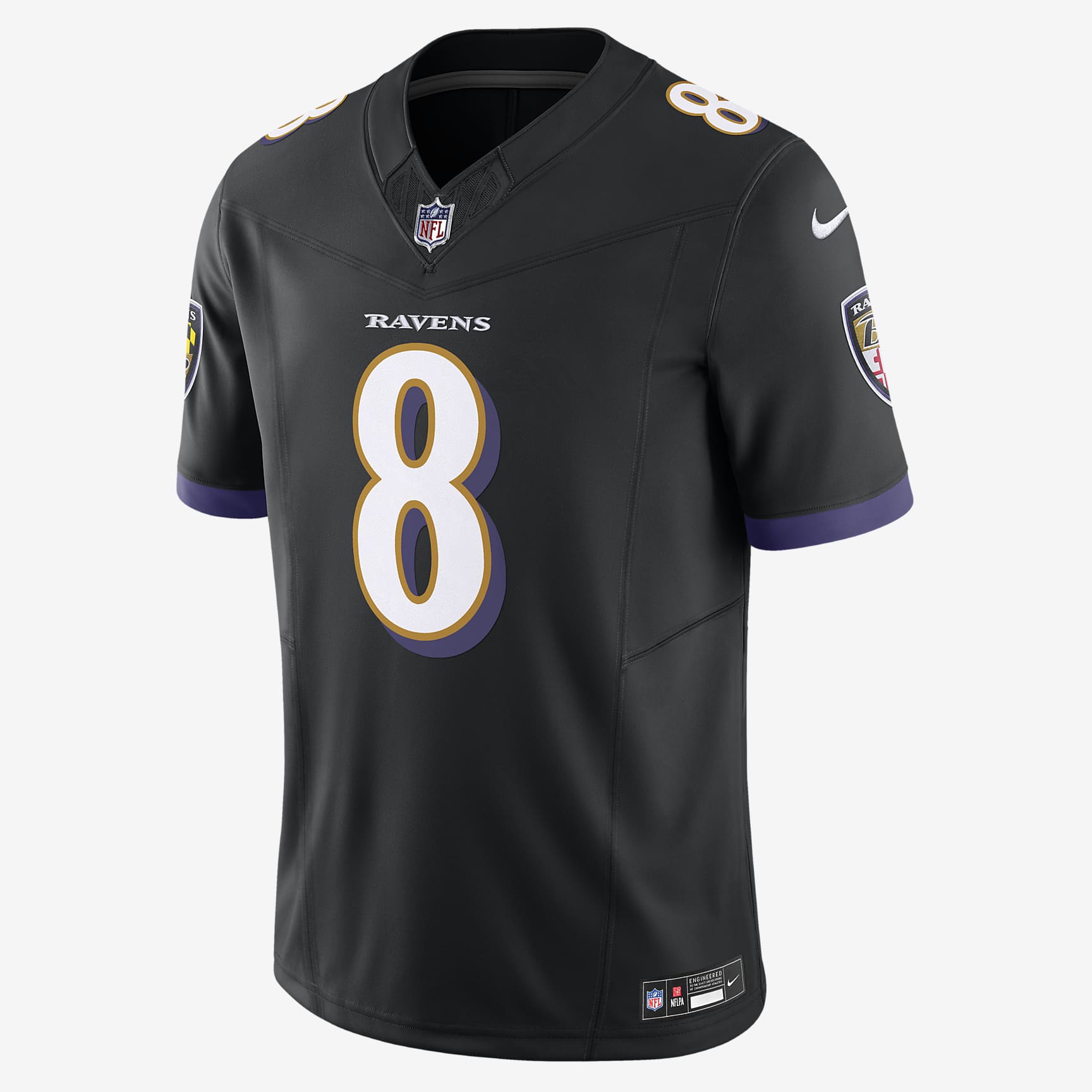 Lamar Jackson Baltimore Ravens Men's Nike Dri-FIT NFL Limited Football Jersey