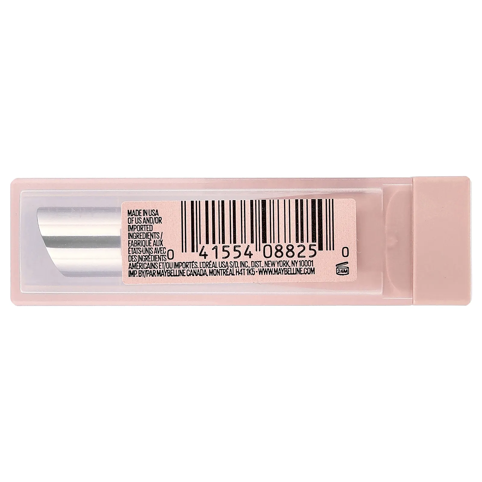 Maybelline, масляный бальзам с глазурью, оттенок 001 Clear Crave, 2,8 г (0,1 унции)
