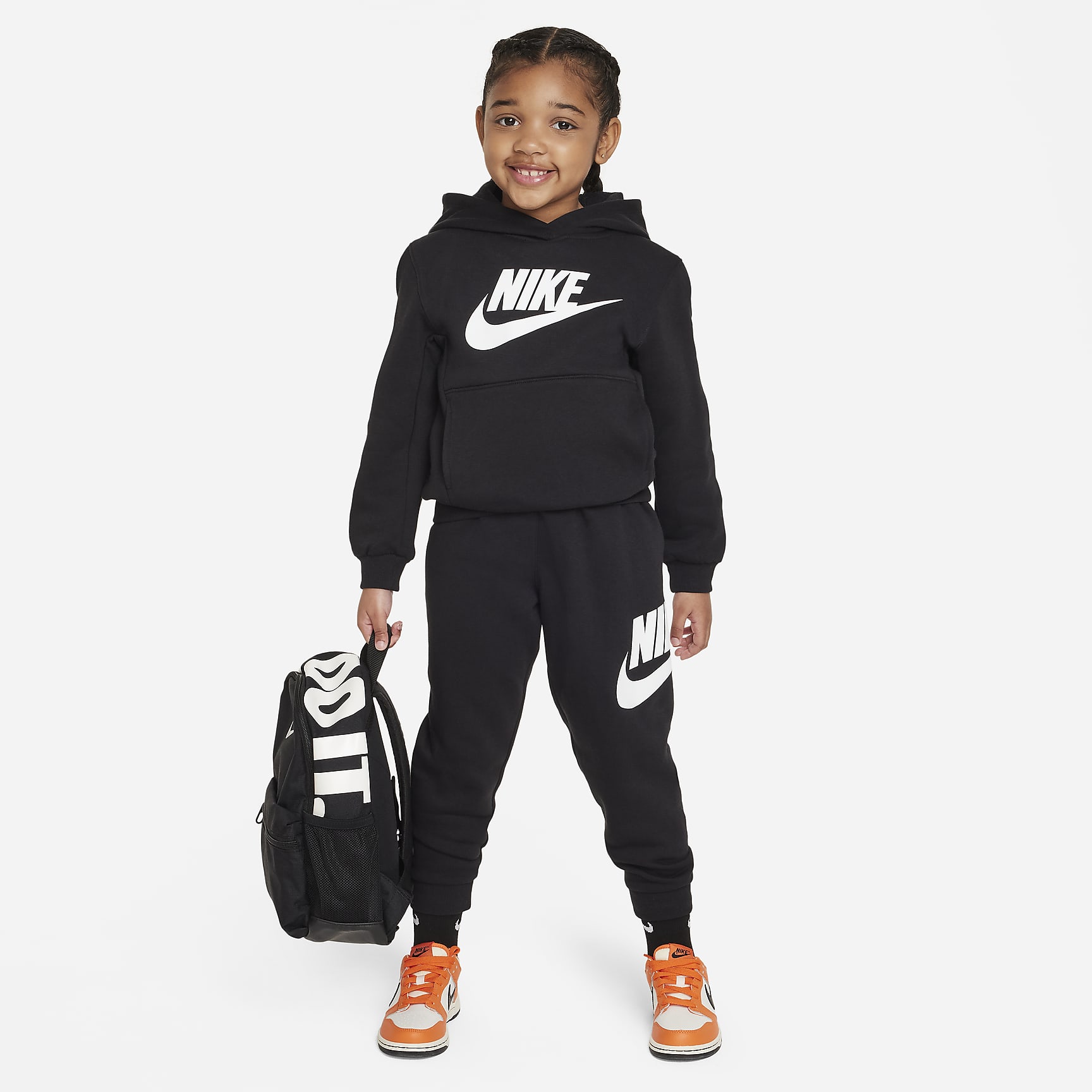 Nike Sportswear Club Fleece Little Kids' Hoodie Set