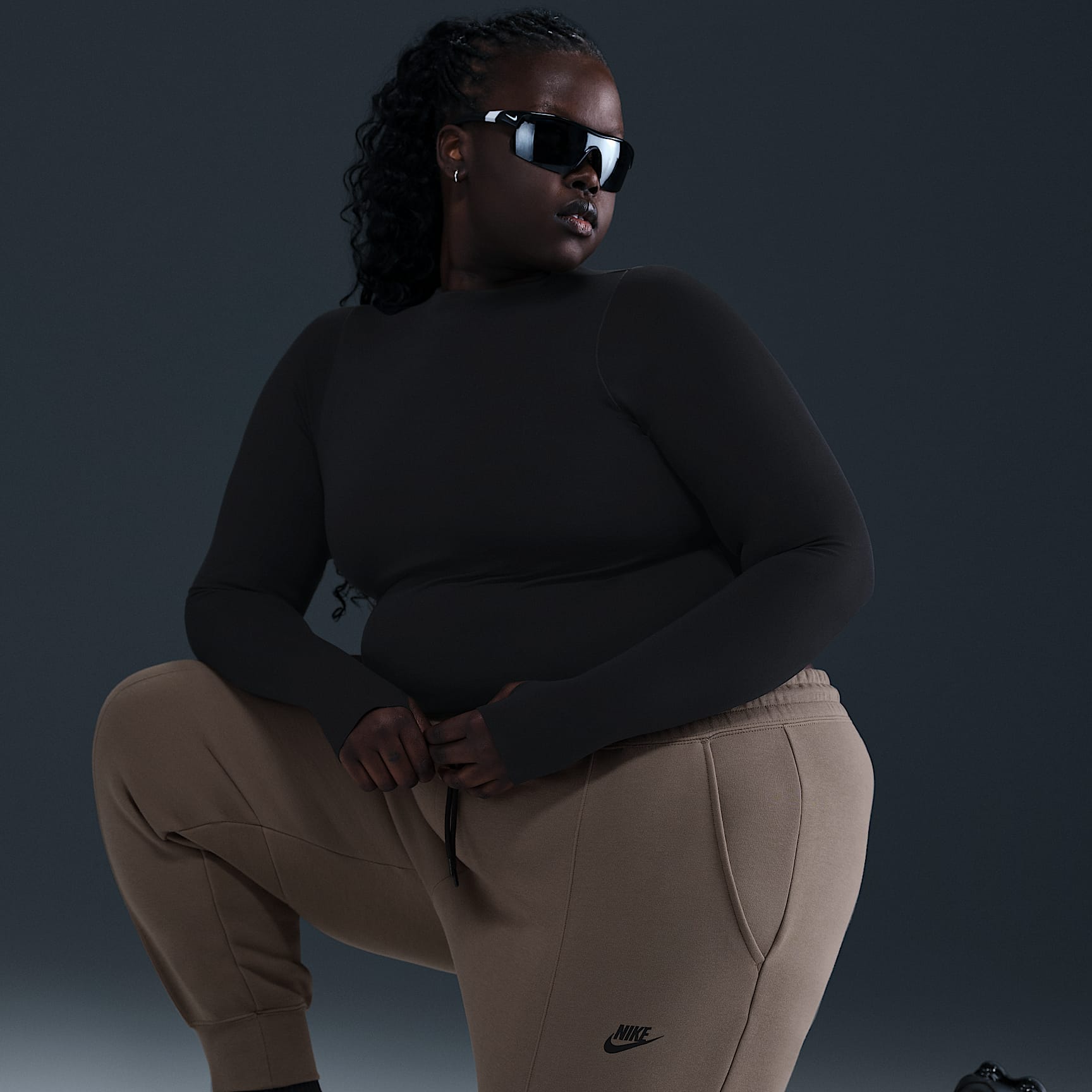 Nike Sportswear Tech Fleece Women's Mid-Rise Joggers (Plus Size)