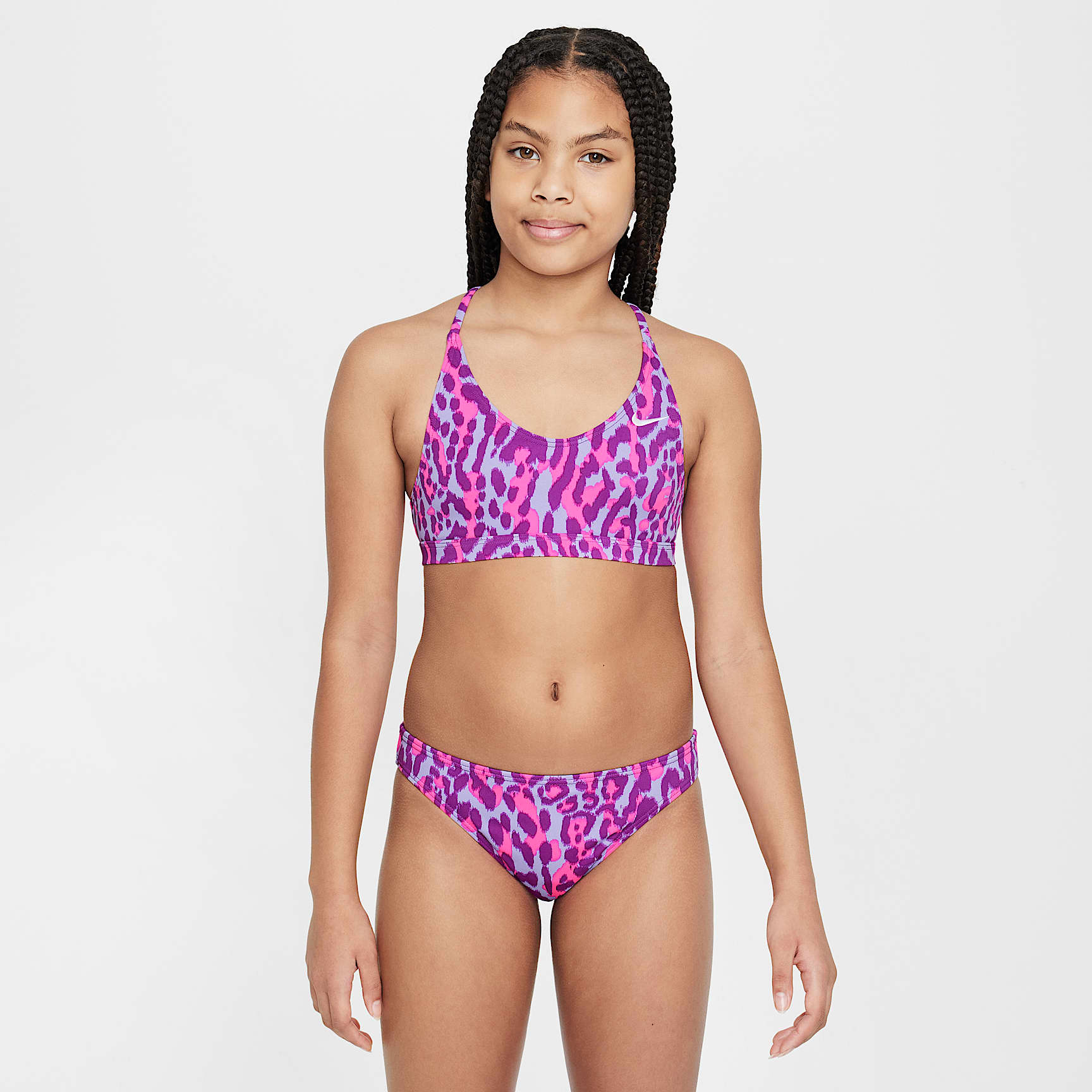 Nike Swim Big Kids' (Girls') Lace-Up Bikini Set