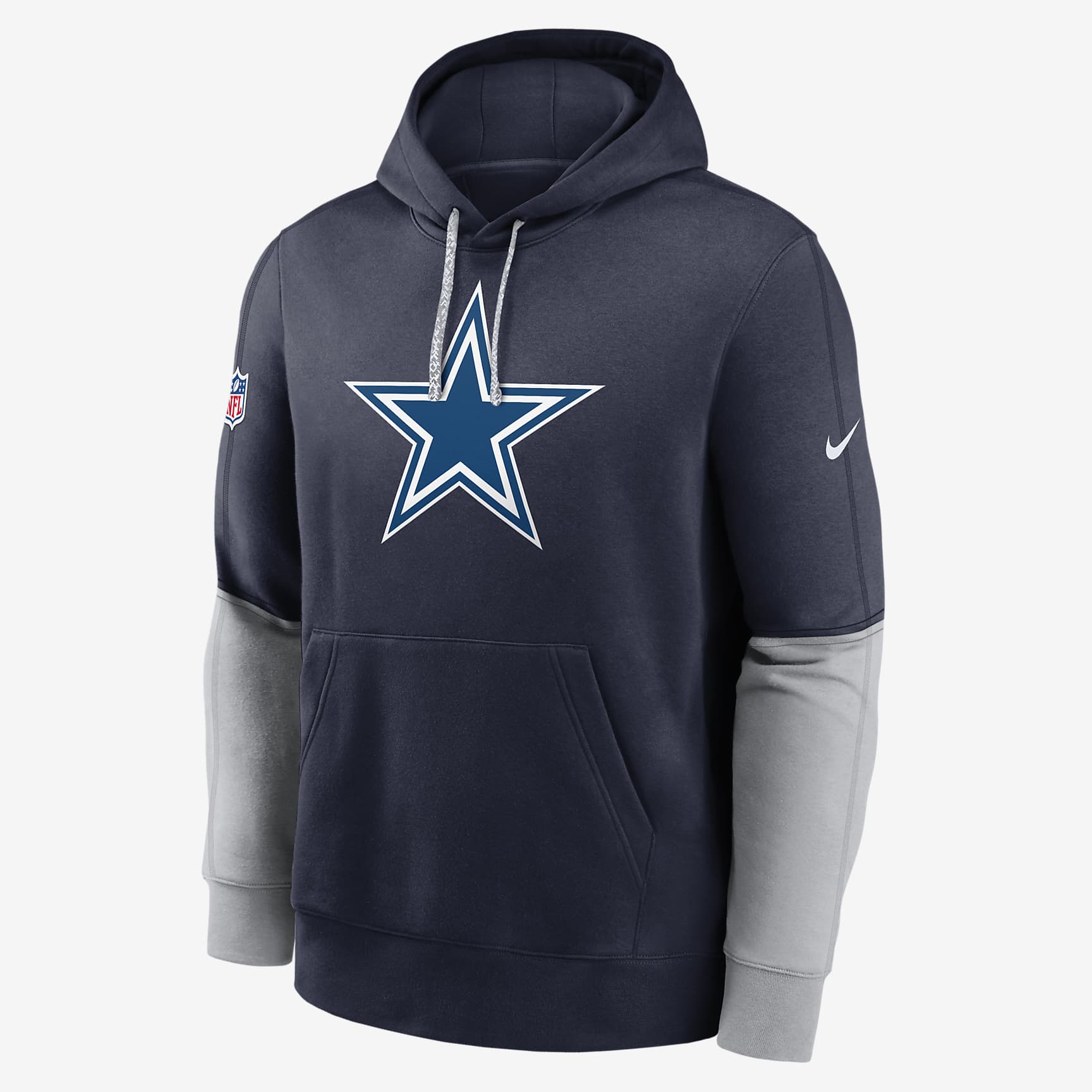 Dallas Cowboys Sideline Team Issue Club Men's Nike NFL Pullover Hoodie