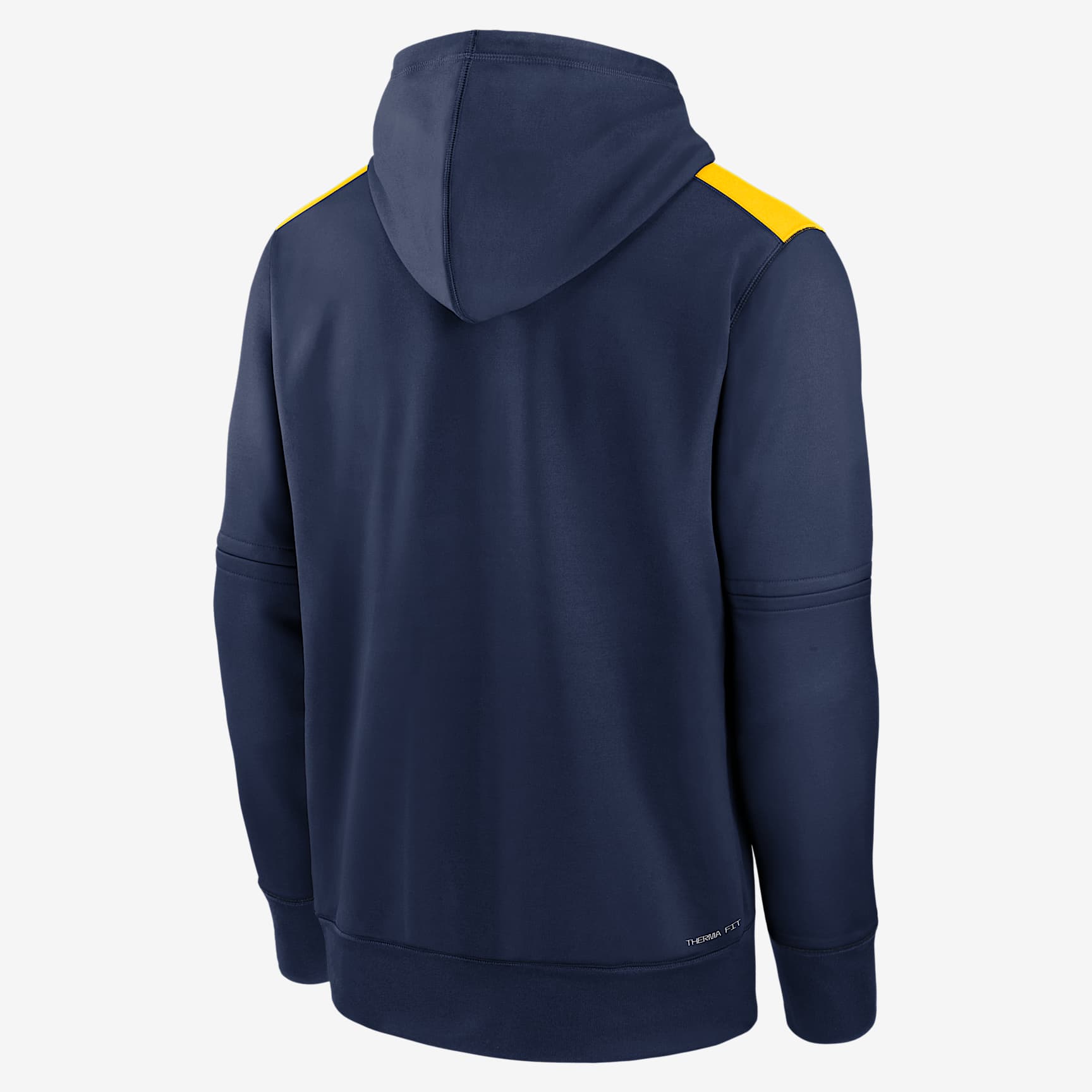 Milwaukee Brewers Authentic Collection Men's Nike Therma MLB Pullover Hoodie