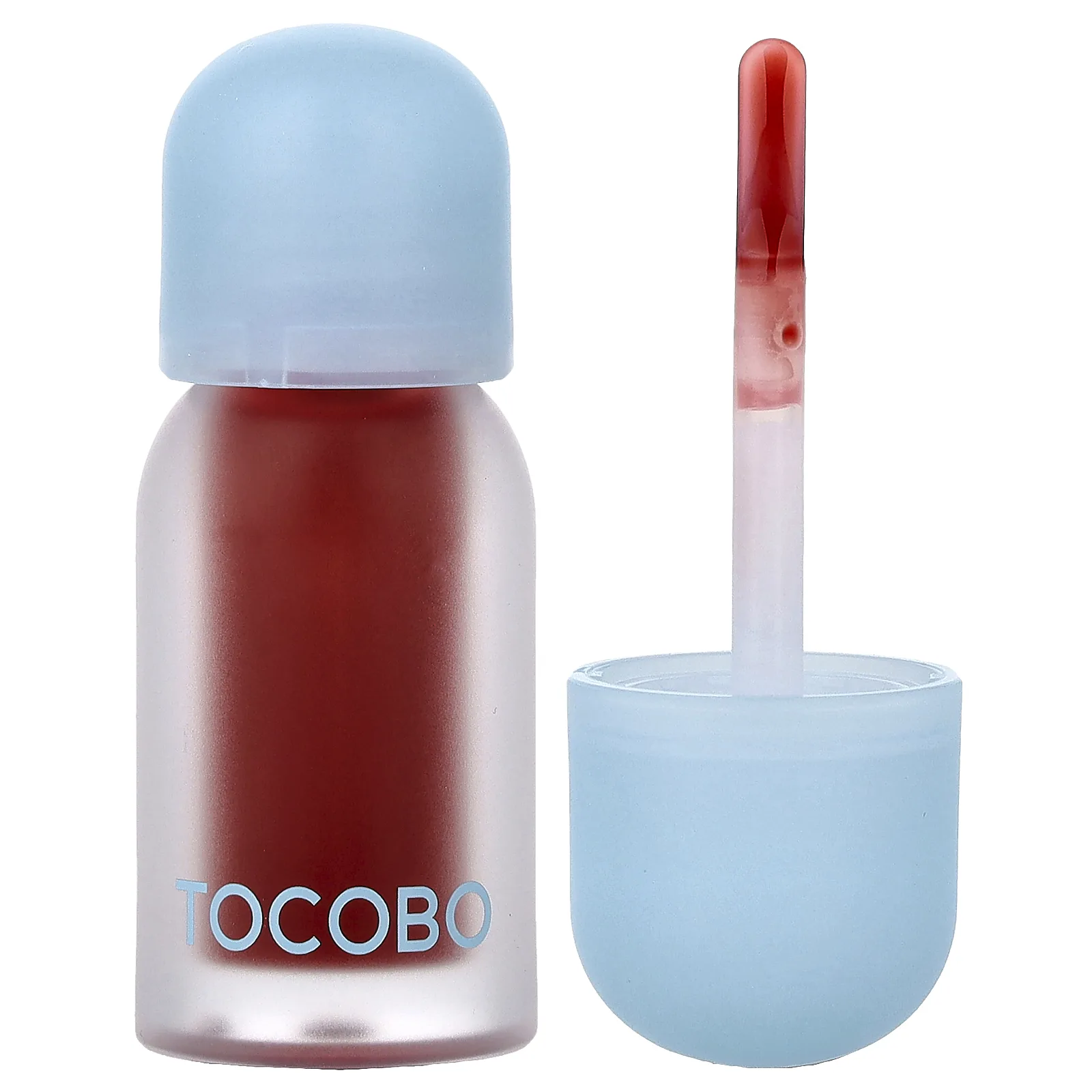 Tocobo, масло для губ, сочные ягоды, для увеличения объема губ, оттенок 05 розовый, 4 г (0,14 унции)