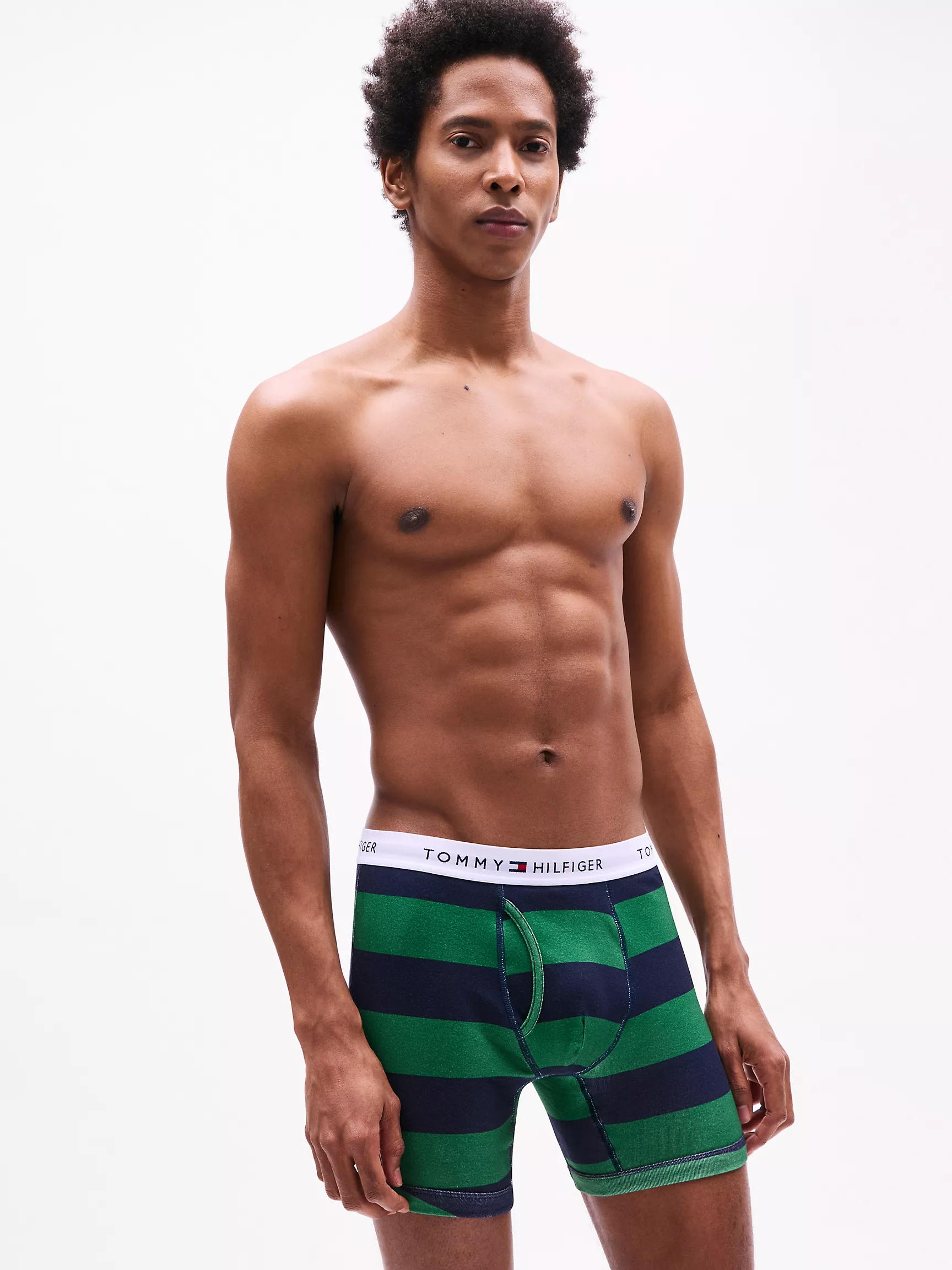 Мужское нижнее белье Tommy Hilfiger, Классические хлопковые боксеры-брифы (набор 3 шт.)