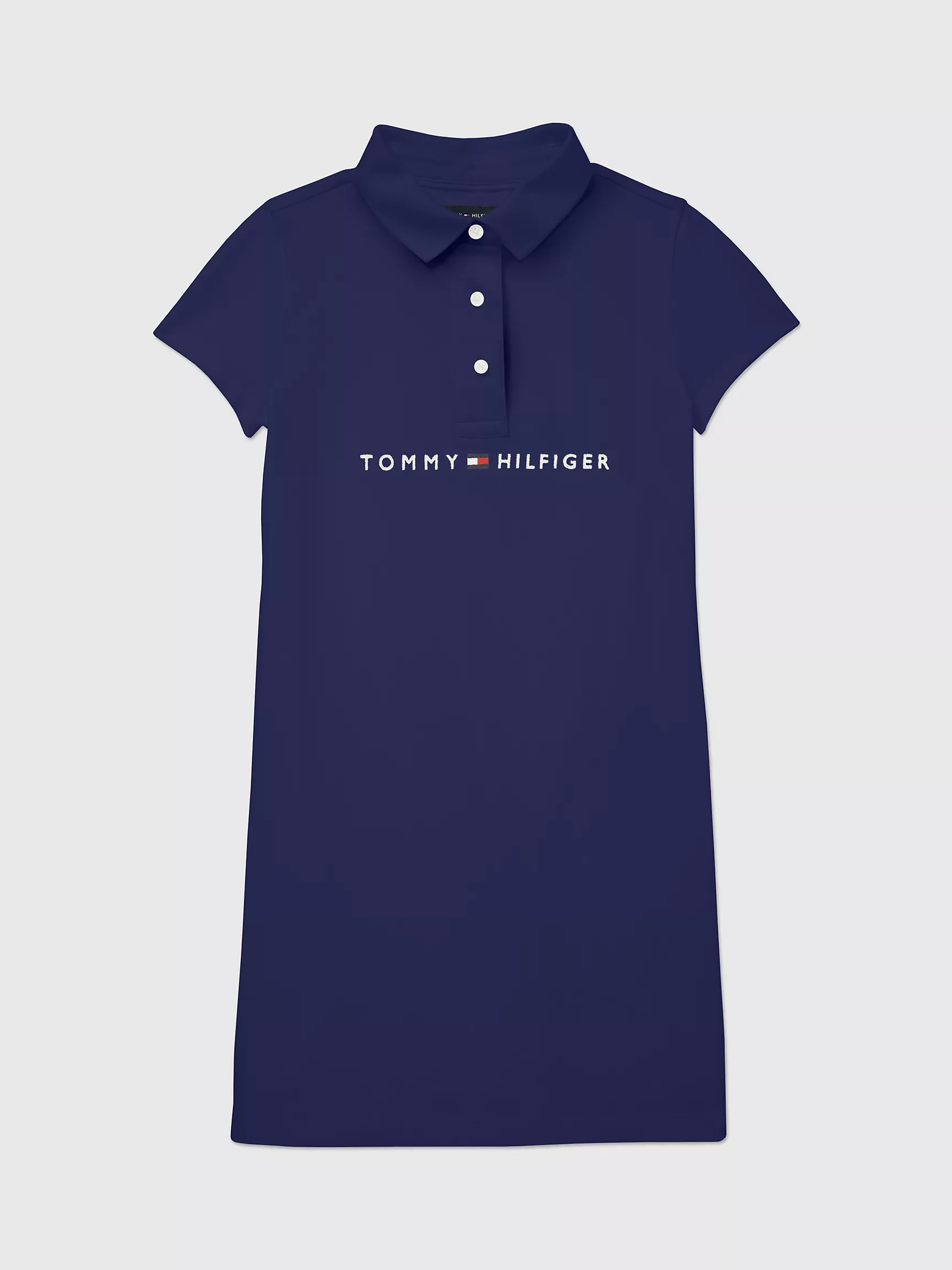 Платье для девочек Tommy Hilfiger, Детское поло-платье с логотипом